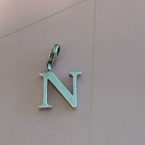 RETIRED - Thomas Sabo Silver Letter Z Charm